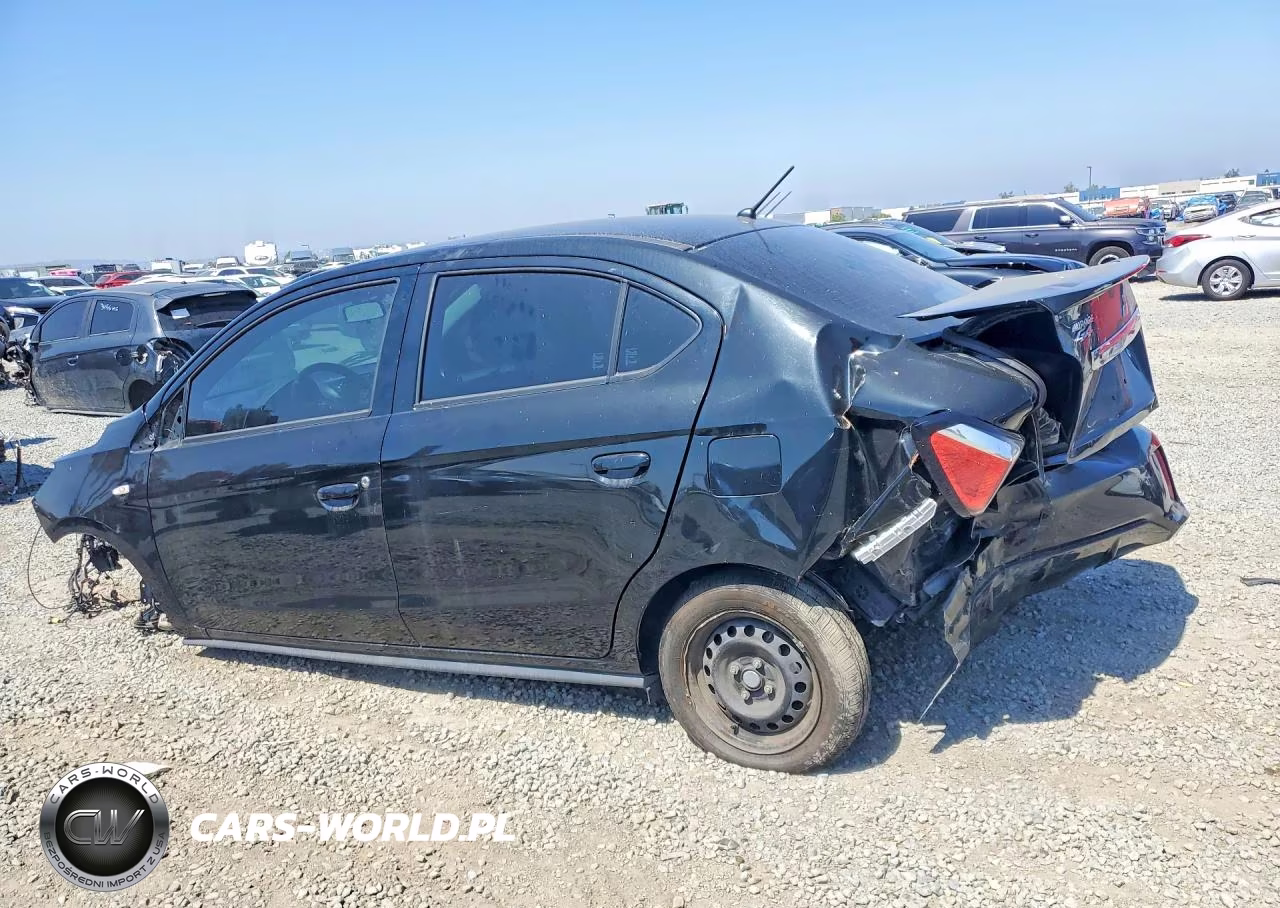 2022 Mitsubishi Mirage G4 Es VIN:ML32FUFJ0NHF07106 - 2