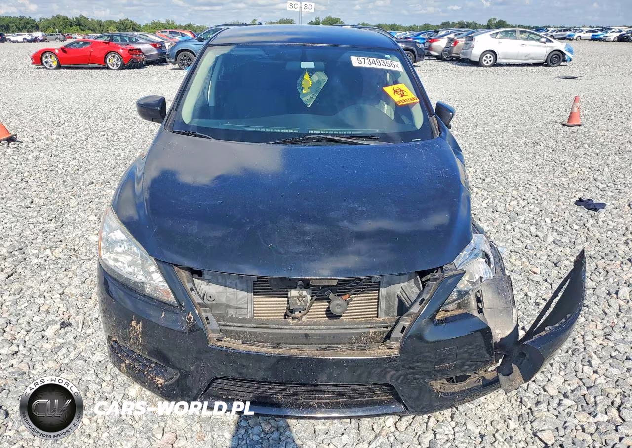 2015 Nissan Sentra S VIN:3N1AB7AP4FY324685 - 5
