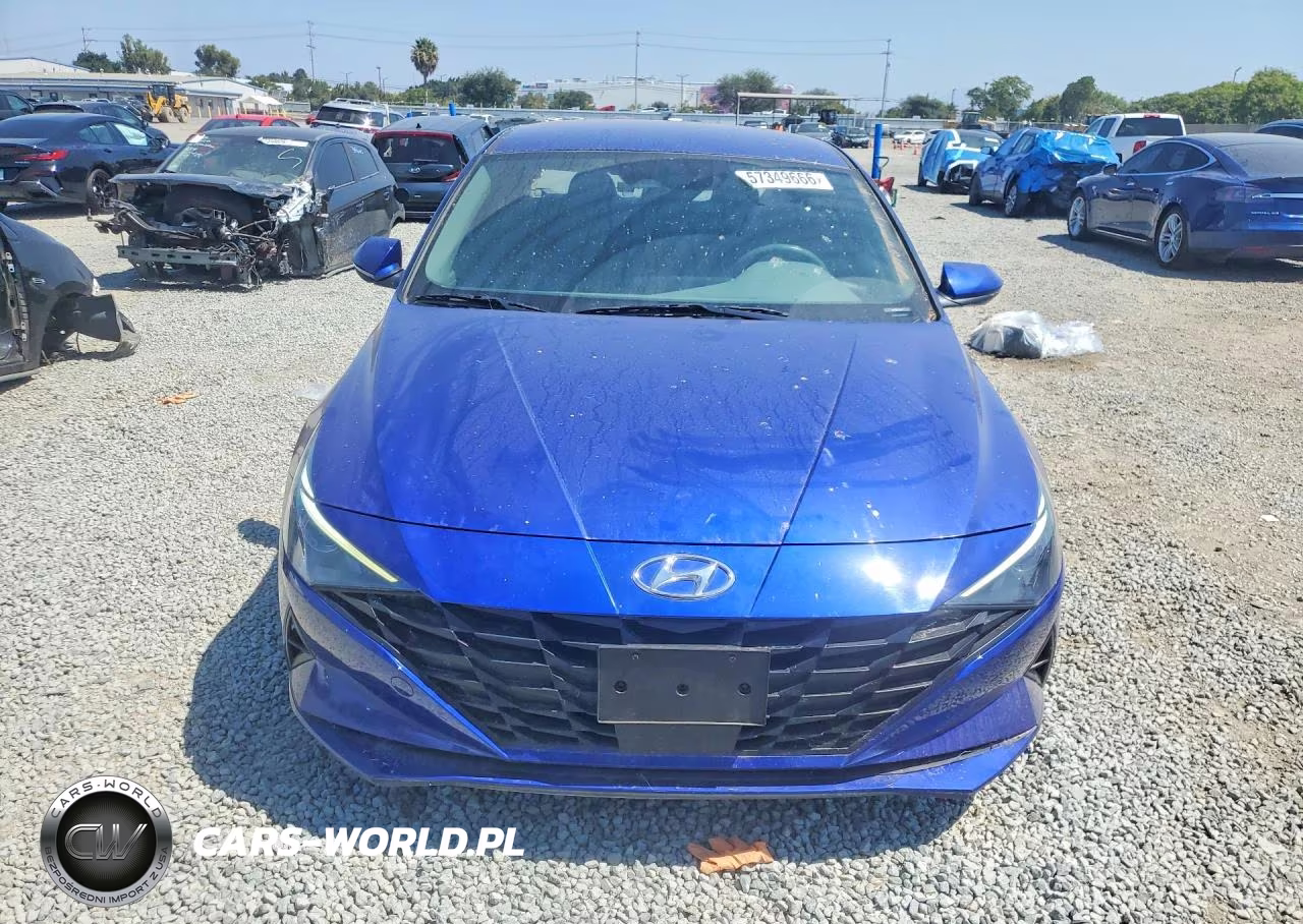 2022 Hyundai Elantra Sel VIN:KMHLS4AG3NU348476 - 5