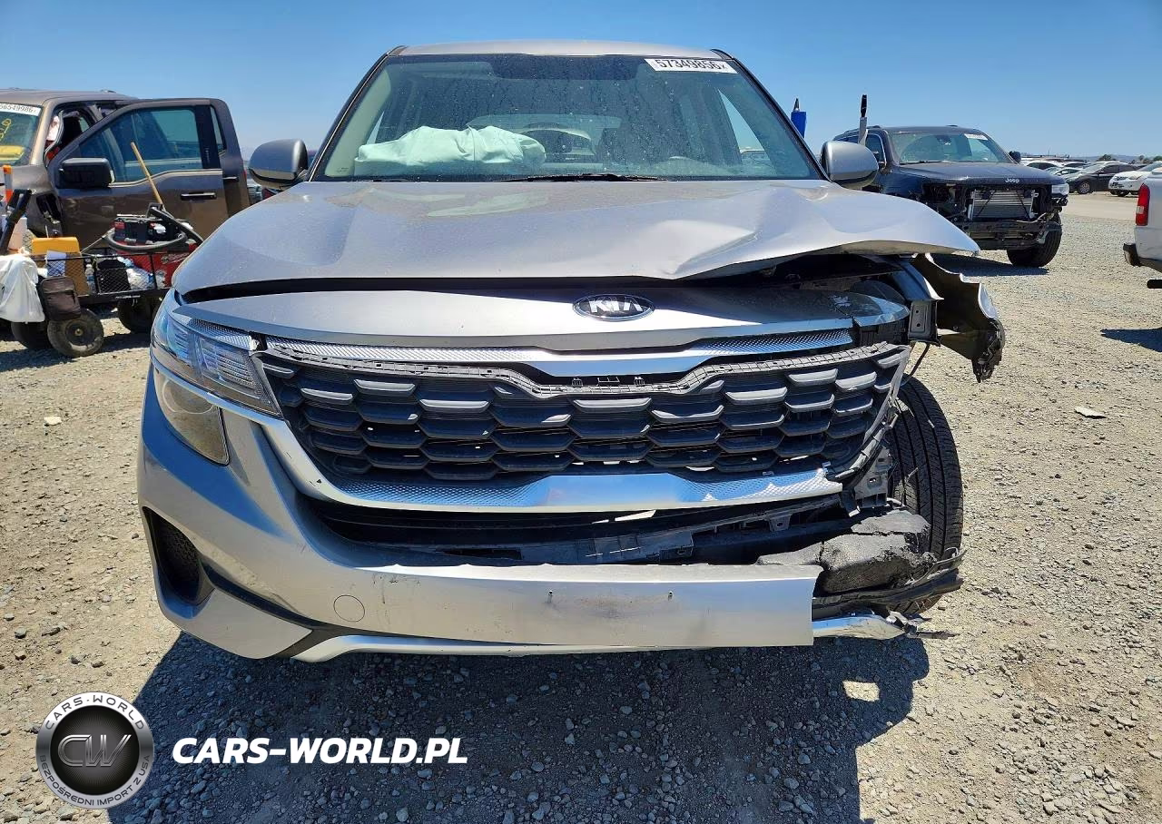 2021 Kia Seltos Lx VIN:KNDEPCAA2M7186583 - 5