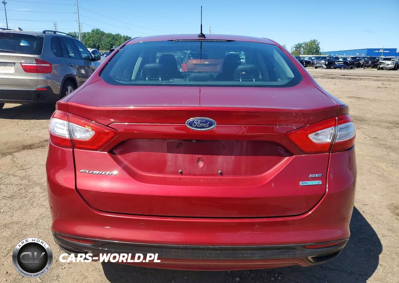 2016 Ford Fusion Se VIN:3FA6P0H99GR245341 - 6