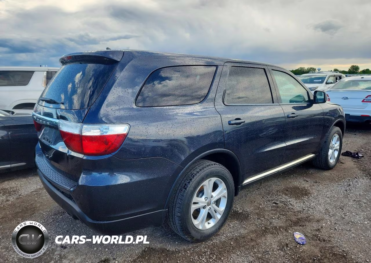 2013 Dodge Durango Sxt VIN:1C4RDJAG1DC674417 - 3