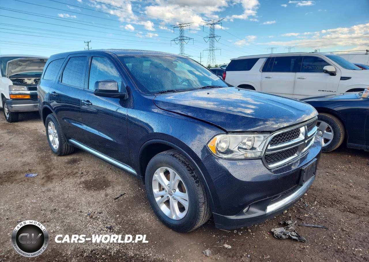 2013 Dodge Durango Sxt VIN:1C4RDJAG1DC674417 - 4