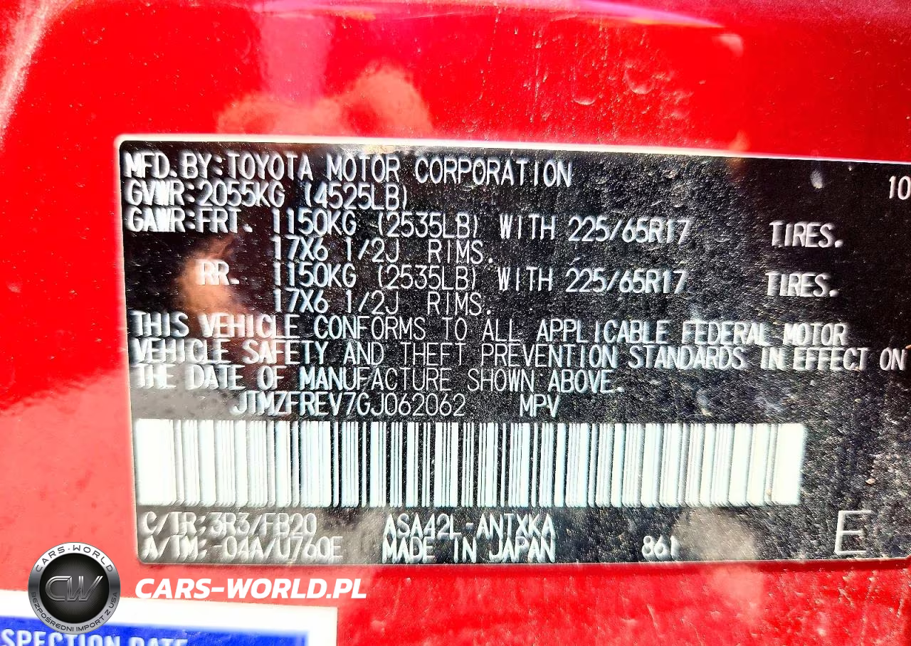 2016 Toyota Rav4 Le VIN:JTMZFREV7GJ062062 - 13