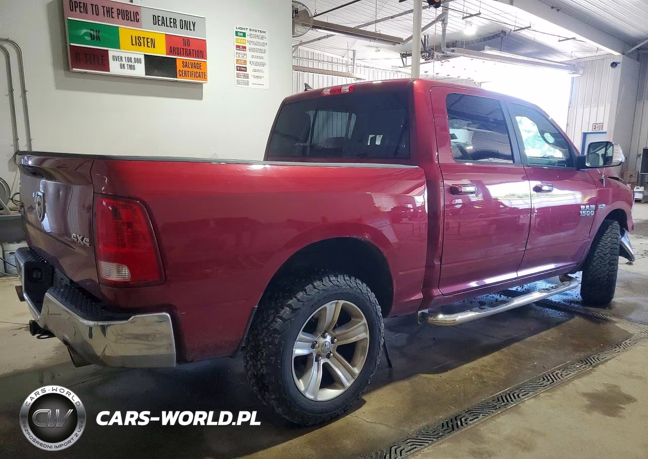 2014 Ram 1500 Slt VIN:1C6RR7LT7ES379321 - 3