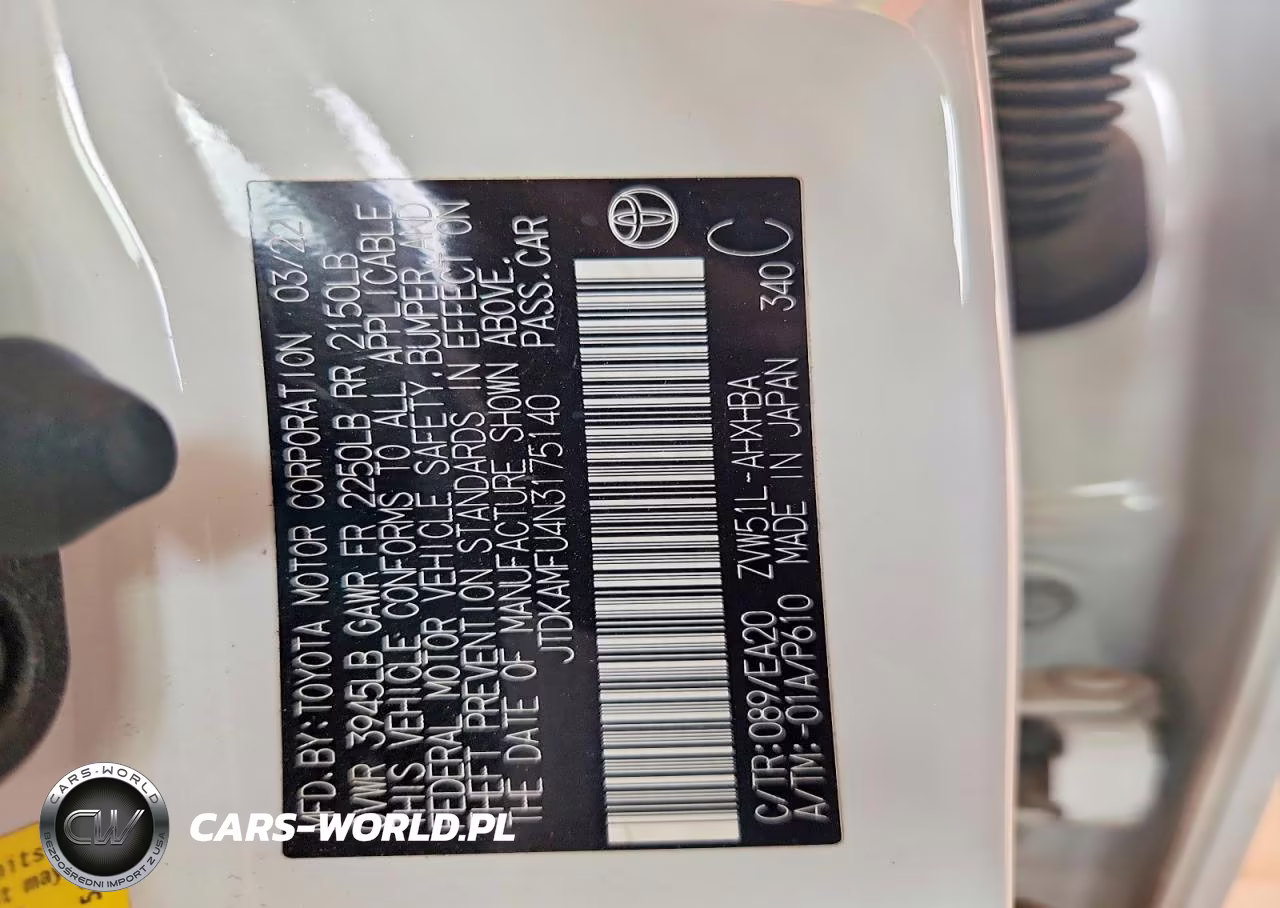 2022 Toyota Prius Xle VIN:JTDKAMFU4N3175140 - 13