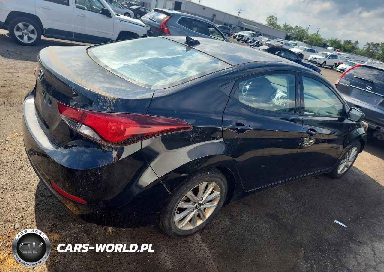 2016 Hyundai Elantra Se VIN:5NPDH4AE4GH769299 - 3