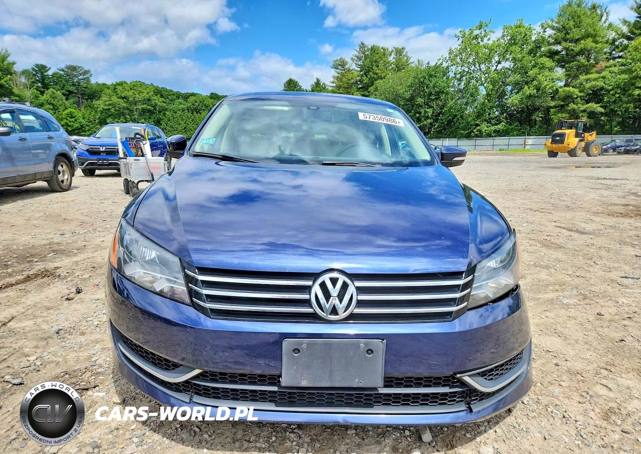 2013 Volkswagen Passat Se VIN:1VWBP7A33DC127848 - 5