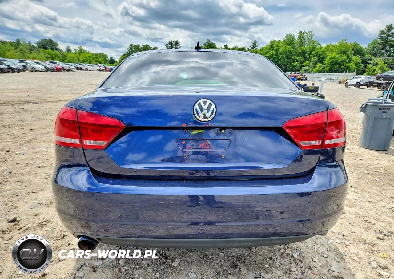2013 Volkswagen Passat Se VIN:1VWBP7A33DC127848 - 6