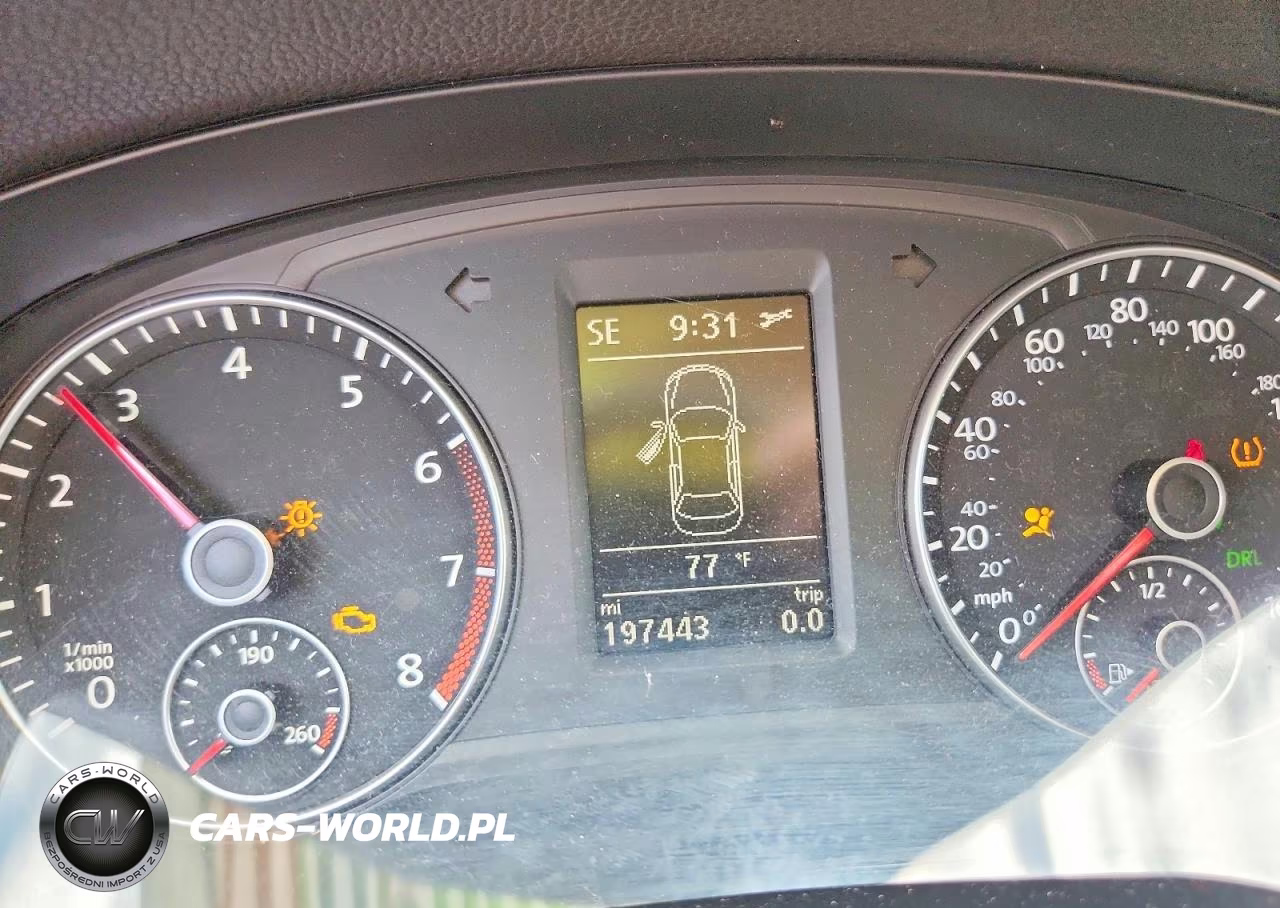 2013 Volkswagen Passat Se VIN:1VWBP7A33DC127848 - 9