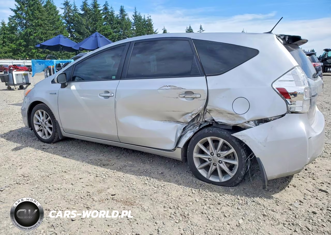 2012 Toyota Prius Base VIN:JTDZN3EU9C3080360 - 2