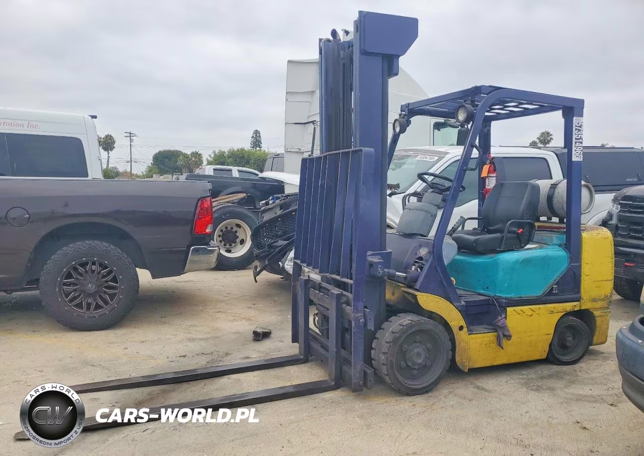2007 Komatsu Forklift VIN:552388A - 2