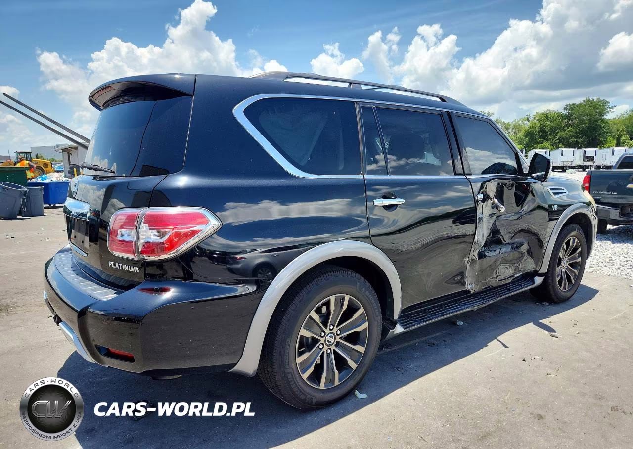2017 Nissan Armada Platinum VIN:JN8AY2NF6H9303611 - 3