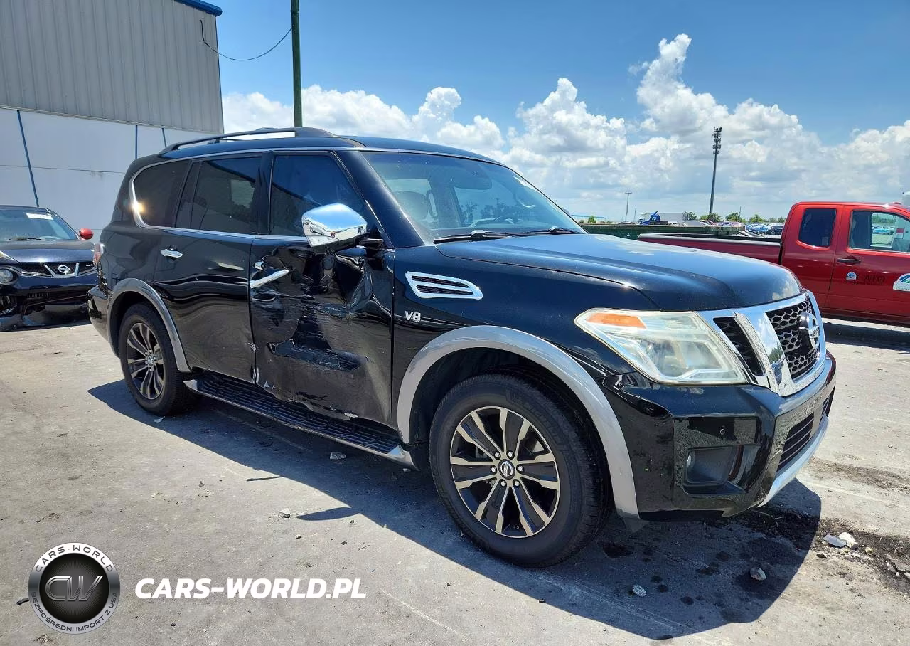 2017 Nissan Armada Platinum VIN:JN8AY2NF6H9303611 - 4