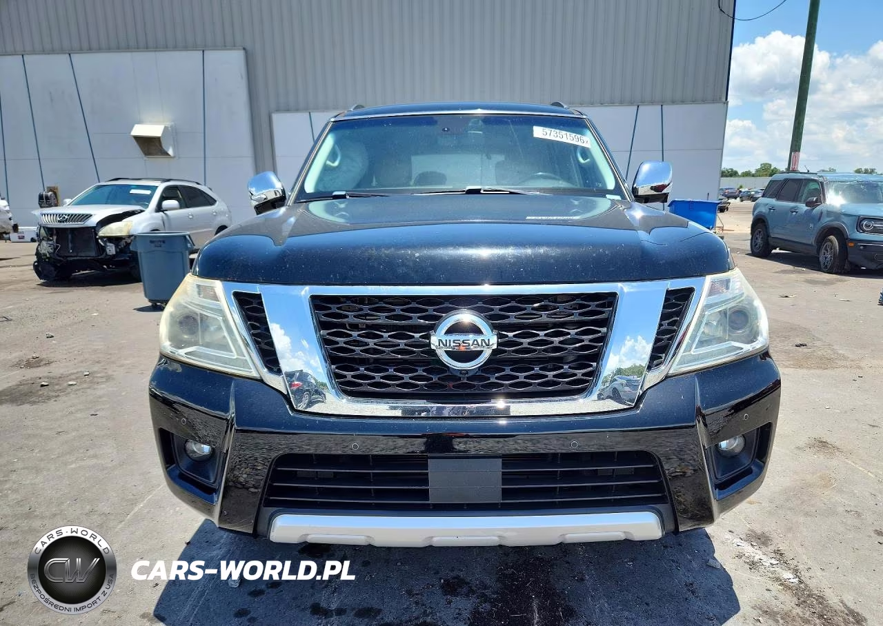 2017 Nissan Armada Platinum VIN:JN8AY2NF6H9303611 - 5