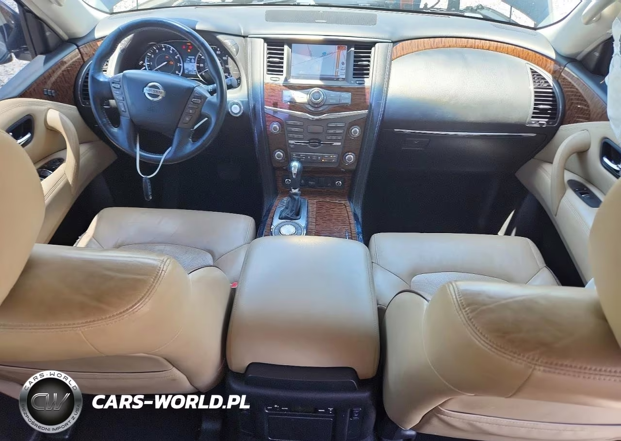 2017 Nissan Armada Platinum VIN:JN8AY2NF6H9303611 - 8
