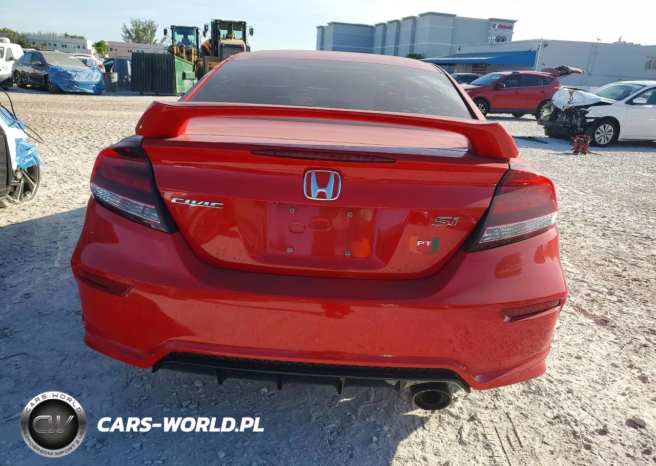 2015 Honda Civic Si VIN:2HGFG4A51FH701711 - 6