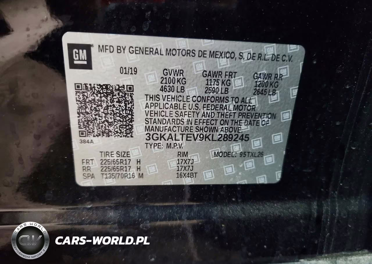2019 GMC Terrain Sle VIN:3GKALTEV9KL289245 - 14