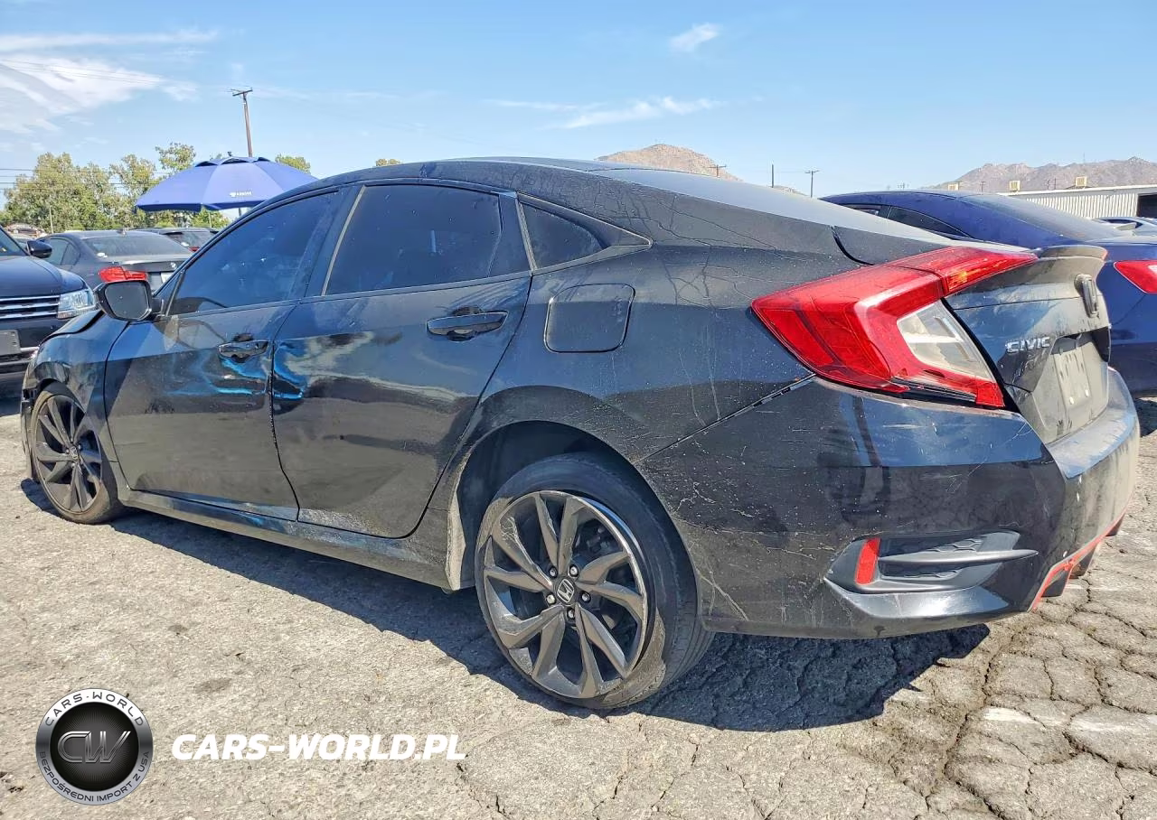2020 Honda Civic Sport VIN:19XFC2F86LE205666 - 2