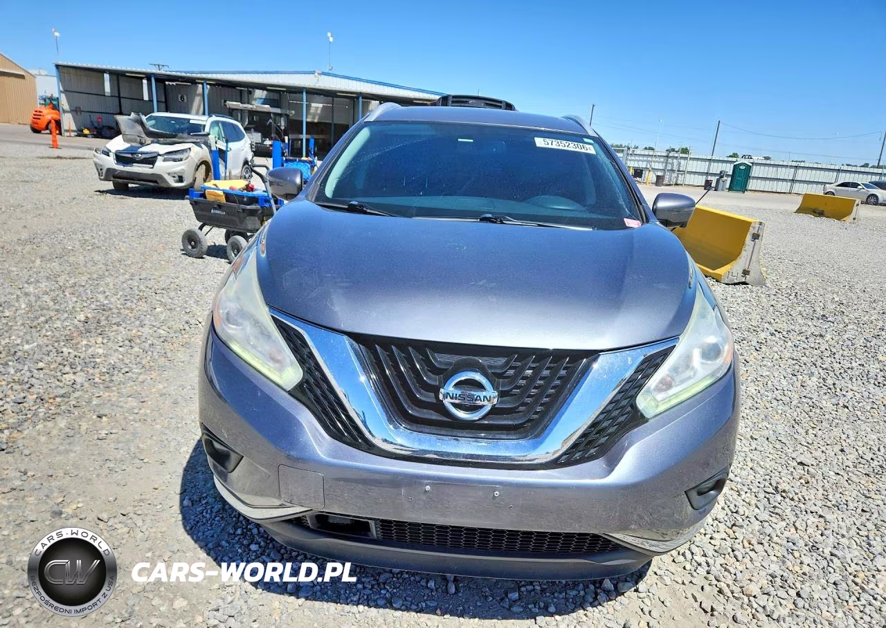 2017 Nissan Murano Sl VIN:5N1AZ2MH0HN184100 - 5
