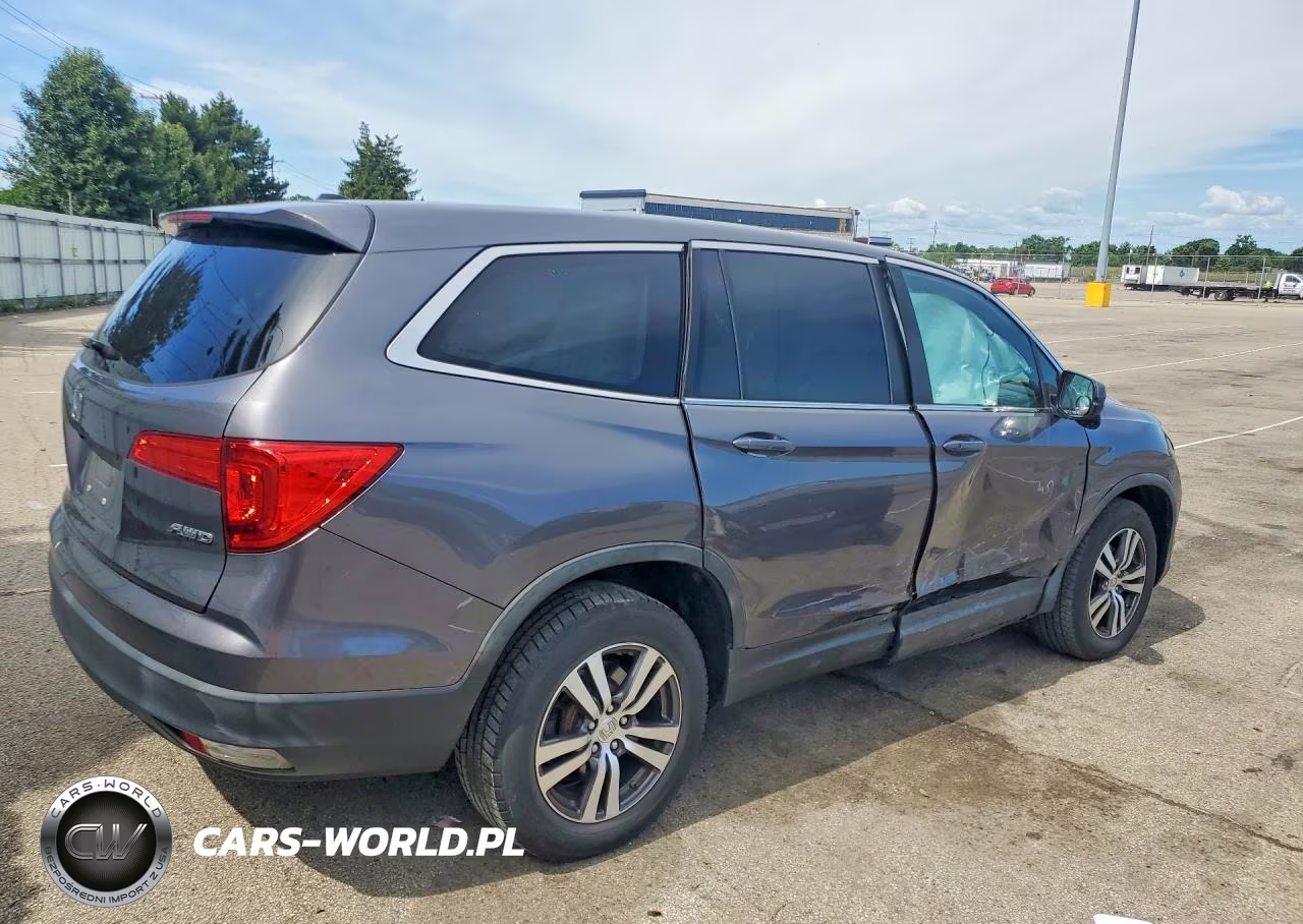 2016 Honda Pilot Exl VIN:5FNYF6H5XGB041154 - 3