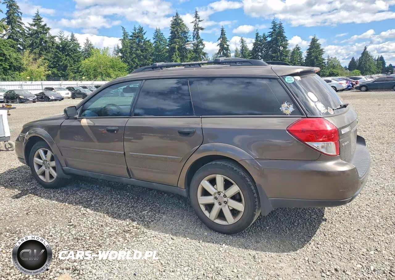 2009 Subaru Outback 2.5I VIN:4S4BP61C597323976 - 2