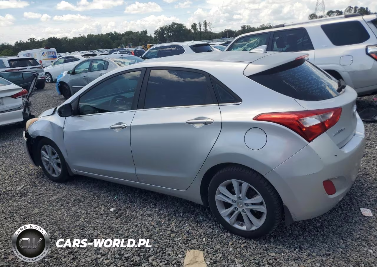 2013 Hyundai Elantra Gt Base VIN:KMHD35LE7DU134348 - 2