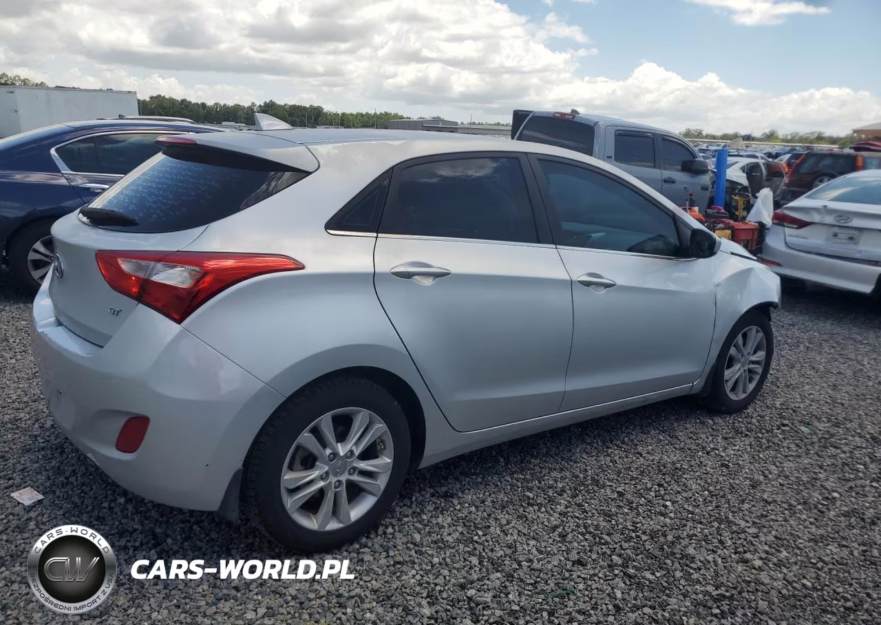 2013 Hyundai Elantra Gt Base VIN:KMHD35LE7DU134348 - 3