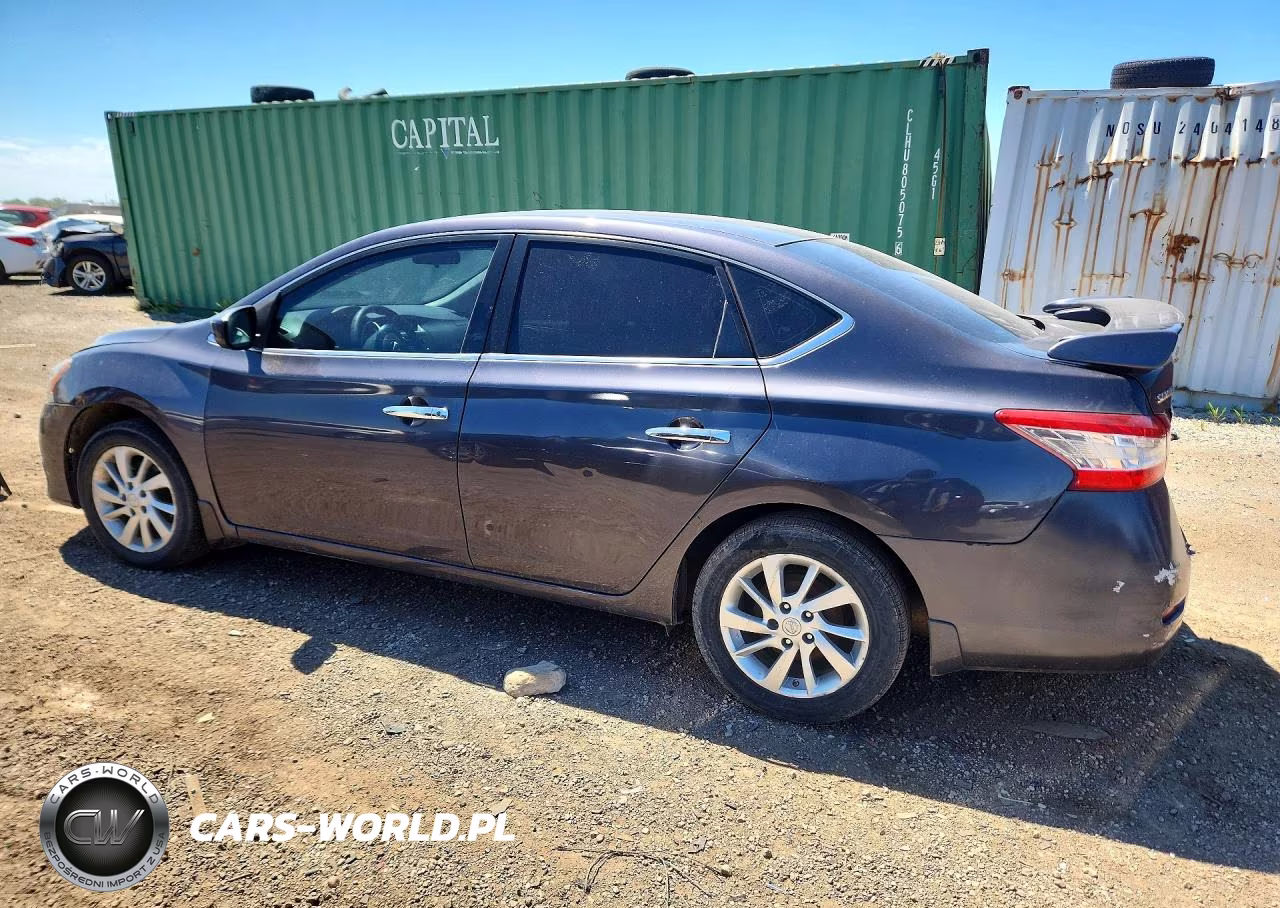 2013 Nissan Sentra S VIN:3N1AB7AP5DL652417 - 2