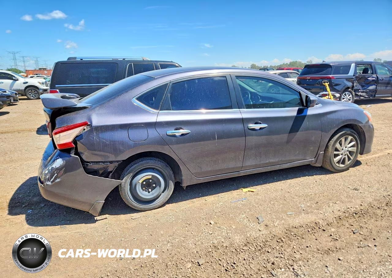 2013 Nissan Sentra S VIN:3N1AB7AP5DL652417 - 3