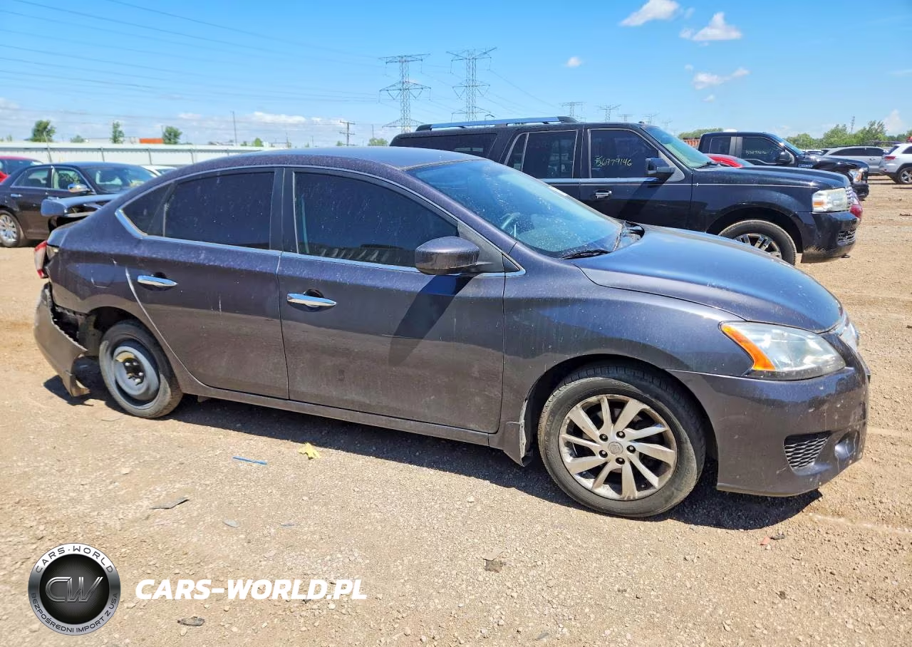2013 Nissan Sentra S VIN:3N1AB7AP5DL652417 - 4