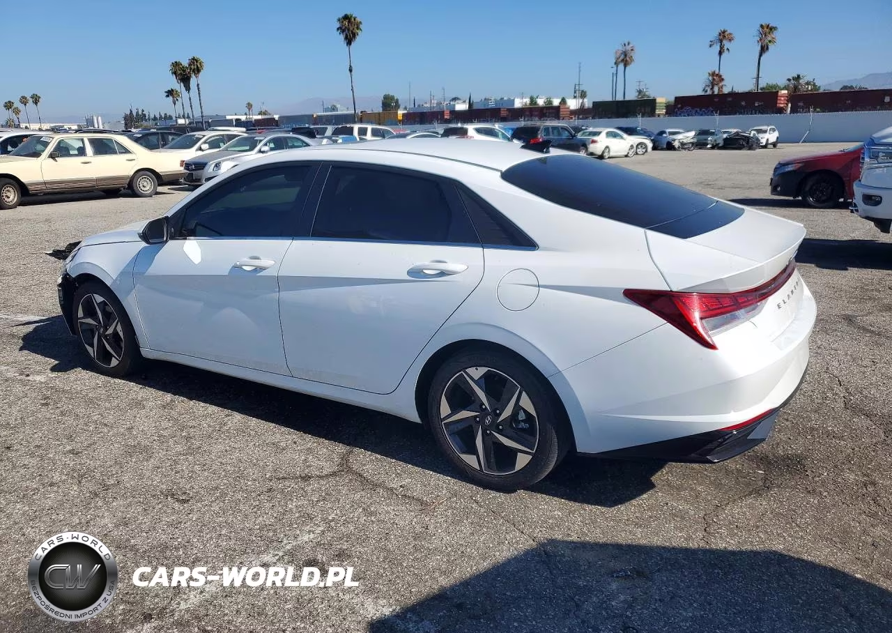 2021 Hyundai Elantra Sel VIN:5NPLN4AG3MH027848 - 2