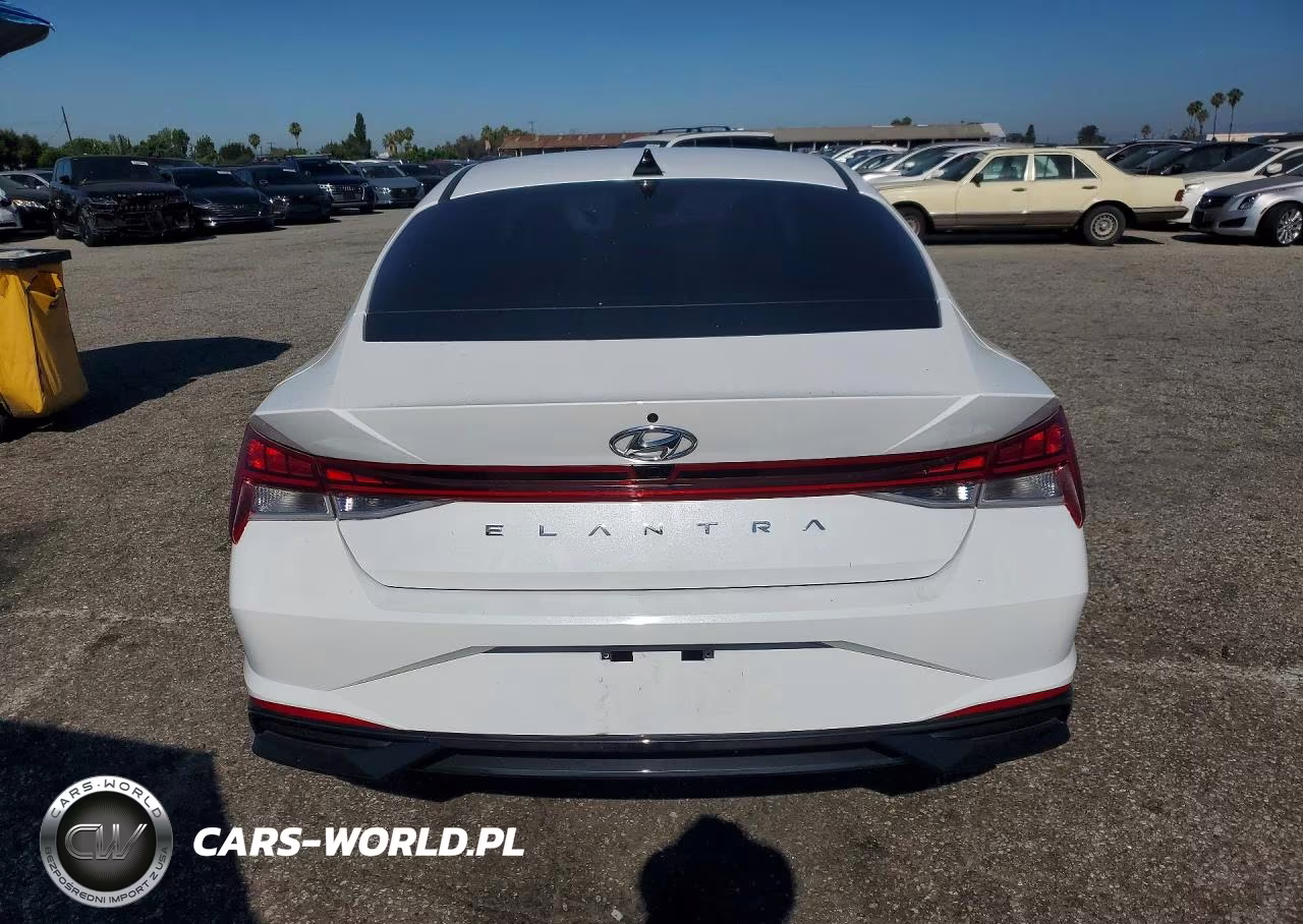 2021 Hyundai Elantra Sel VIN:5NPLN4AG3MH027848 - 6