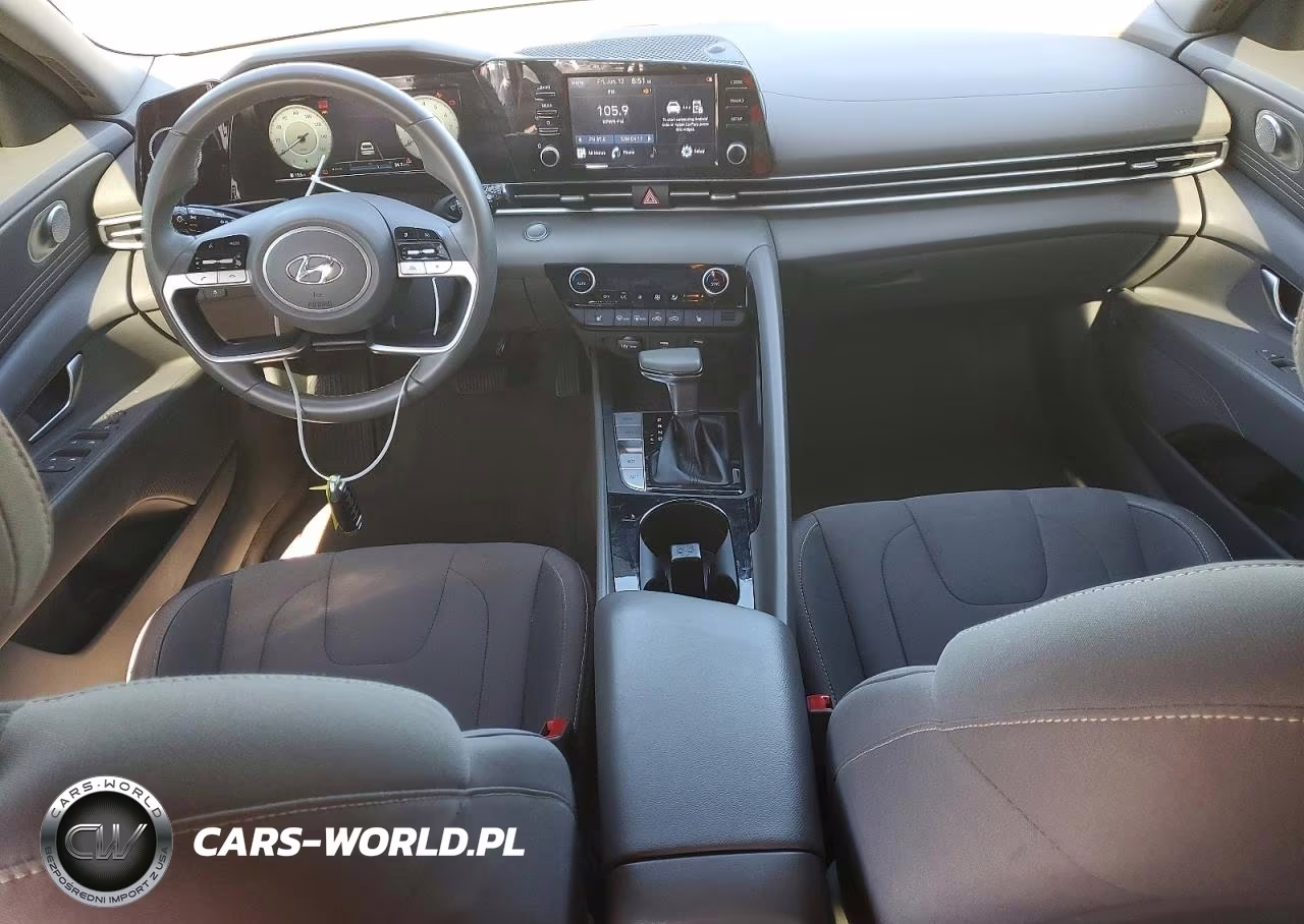 2021 Hyundai Elantra Sel VIN:5NPLN4AG3MH027848 - 8