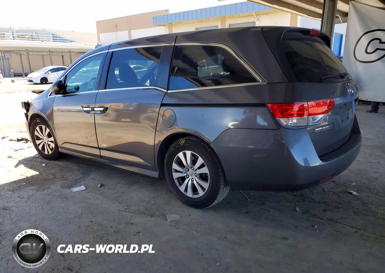 2017 Honda Odyssey Exl VIN:5FNRL5H65HB011500 - 2