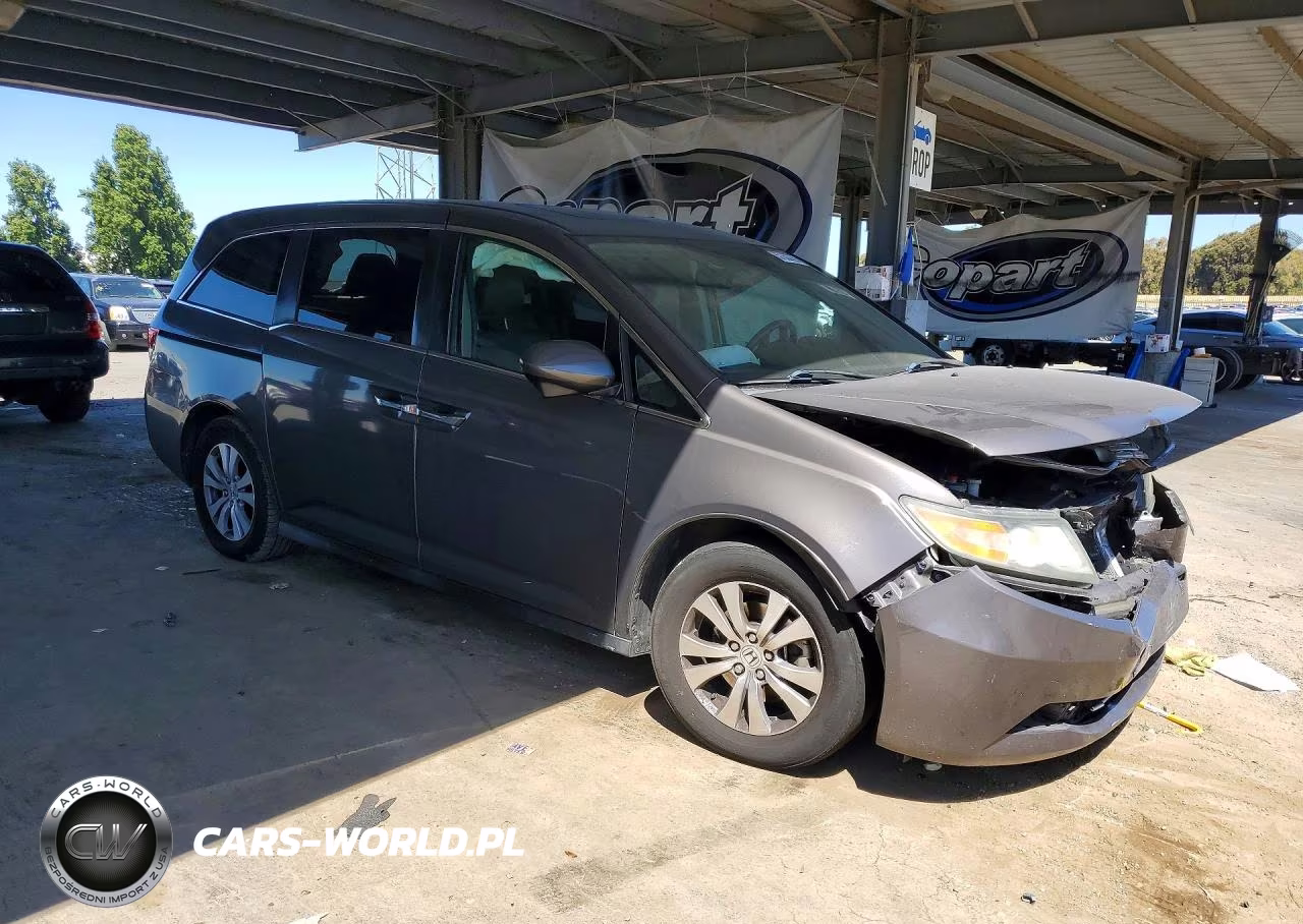 2017 Honda Odyssey Exl VIN:5FNRL5H65HB011500 - 4