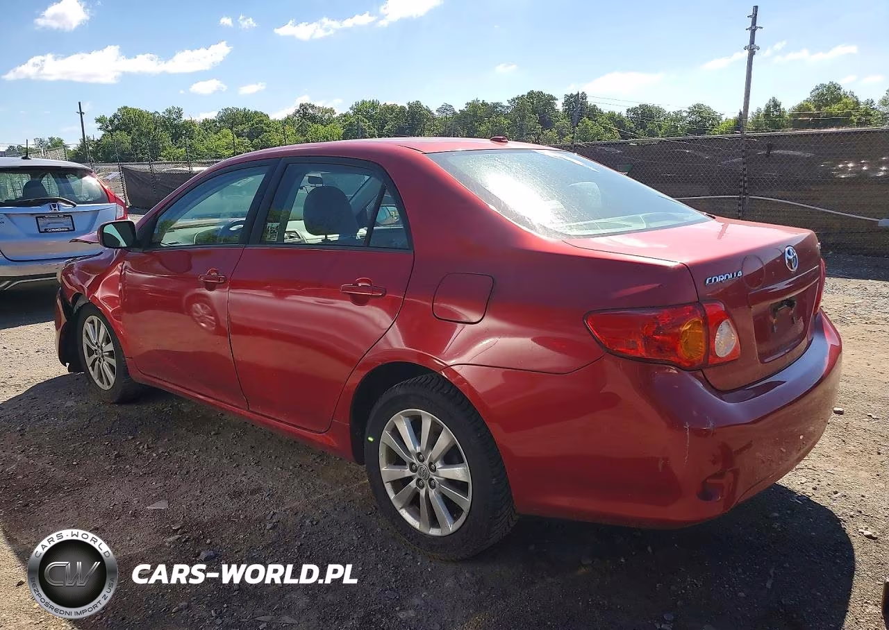 2009 Toyota Corolla Base VIN:2T1BU40E19C058024 - 2