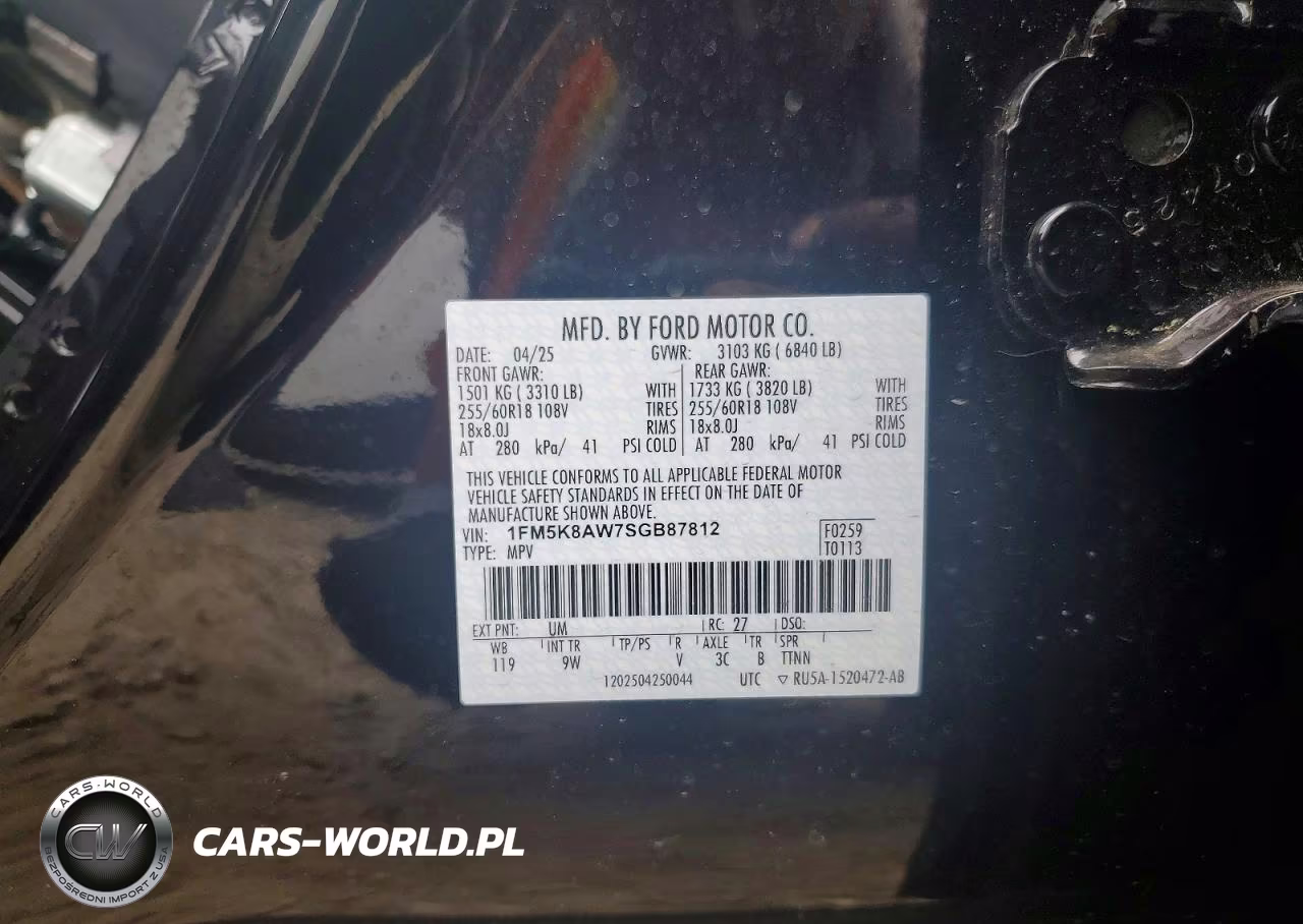 2025 Ford Explorer Police Interceptor VIN:1FM5K8AW7SGB87812 - 13