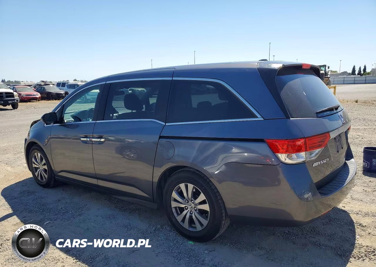 2015 Honda Odyssey Exl VIN:5FNRL5H60FB078096 - 2