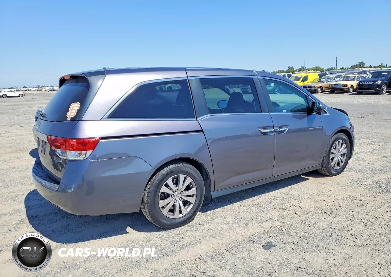 2015 Honda Odyssey Exl VIN:5FNRL5H60FB078096 - 3