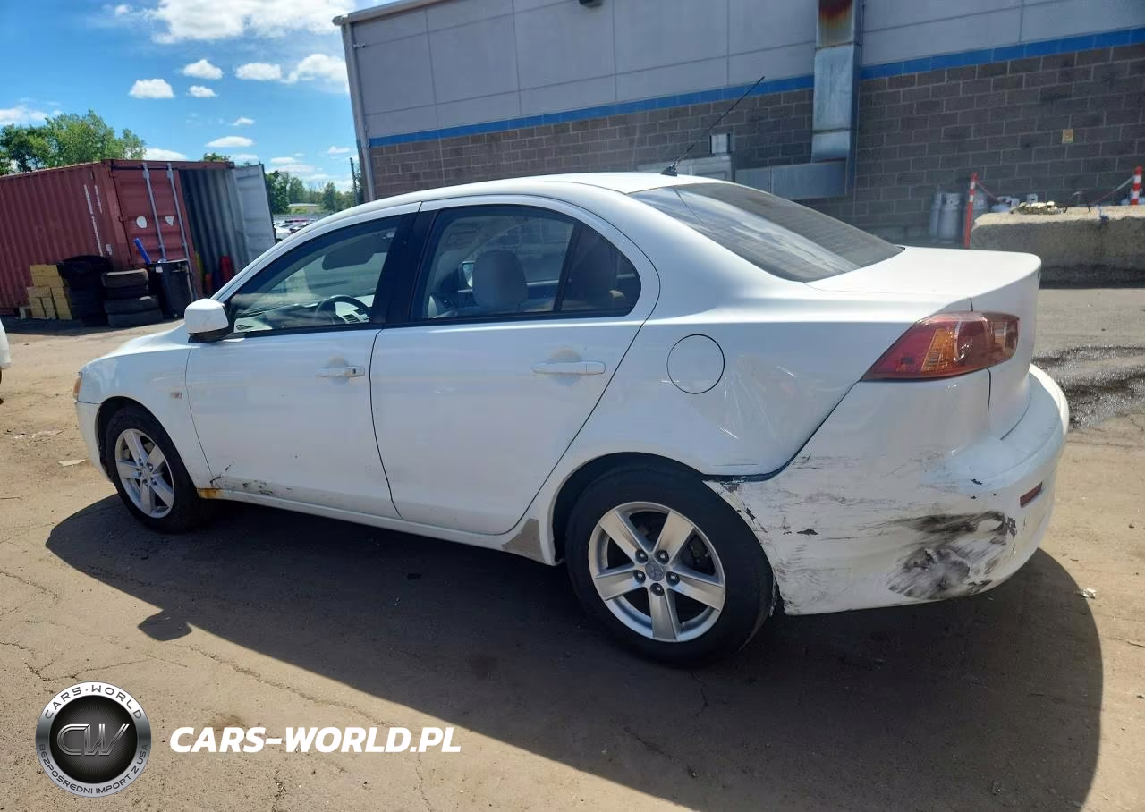 2008 Mitsubishi Lancer Es VIN:JA3AU26U68U026121 - 2