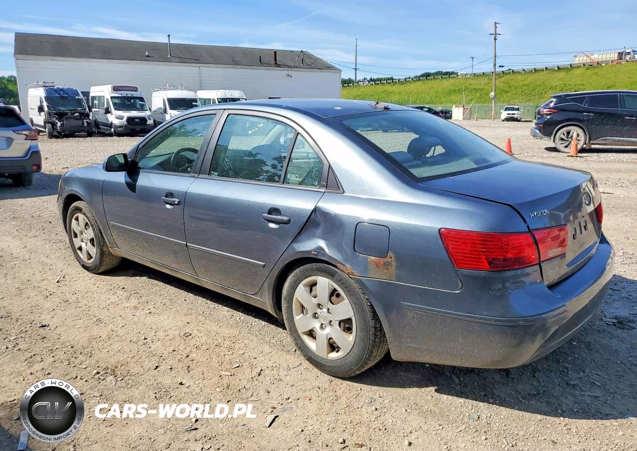 2009 Hyundai Sonata Gls VIN:5NPET46C89H498308 - 2