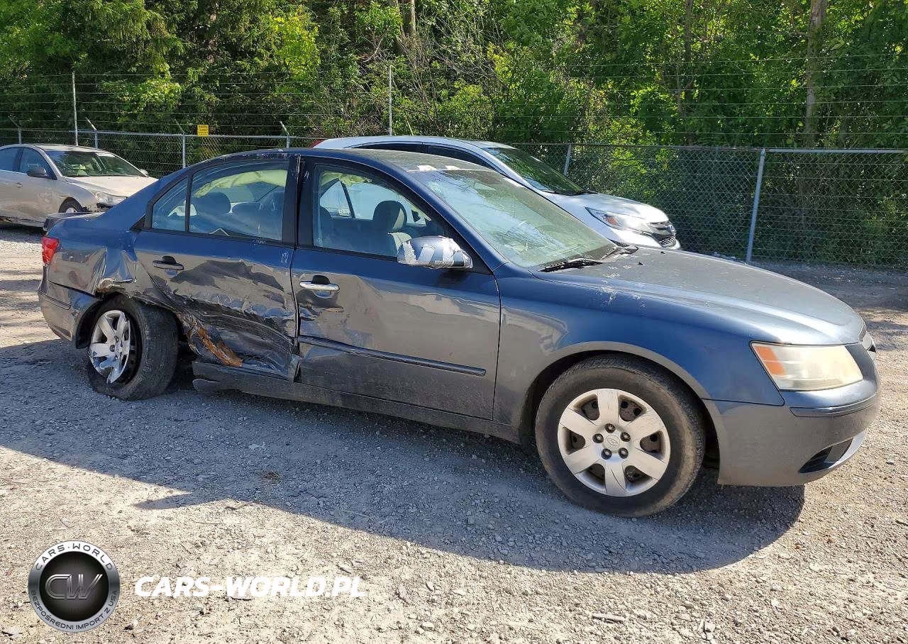 2009 Hyundai Sonata Gls VIN:5NPET46C89H498308 - 4