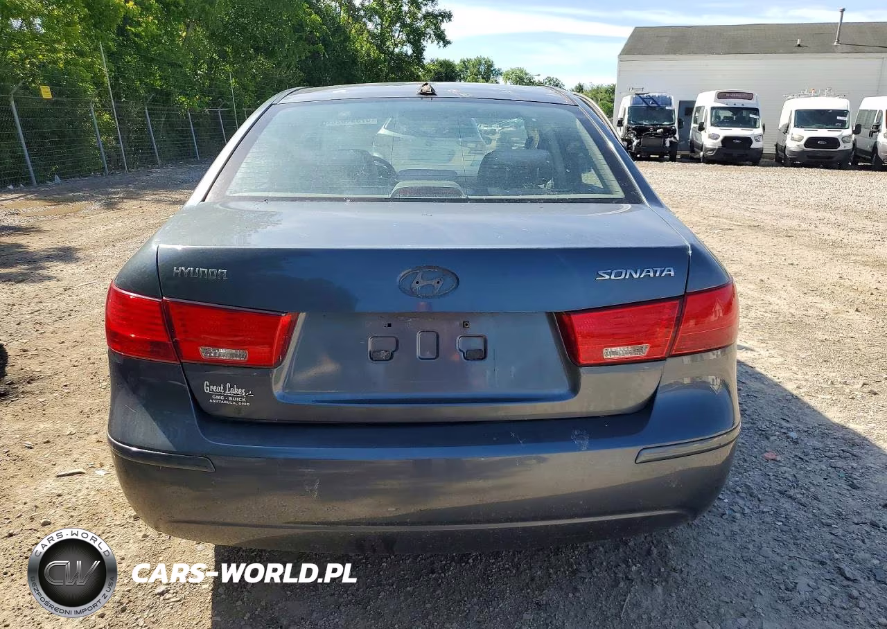 2009 Hyundai Sonata Gls VIN:5NPET46C89H498308 - 6