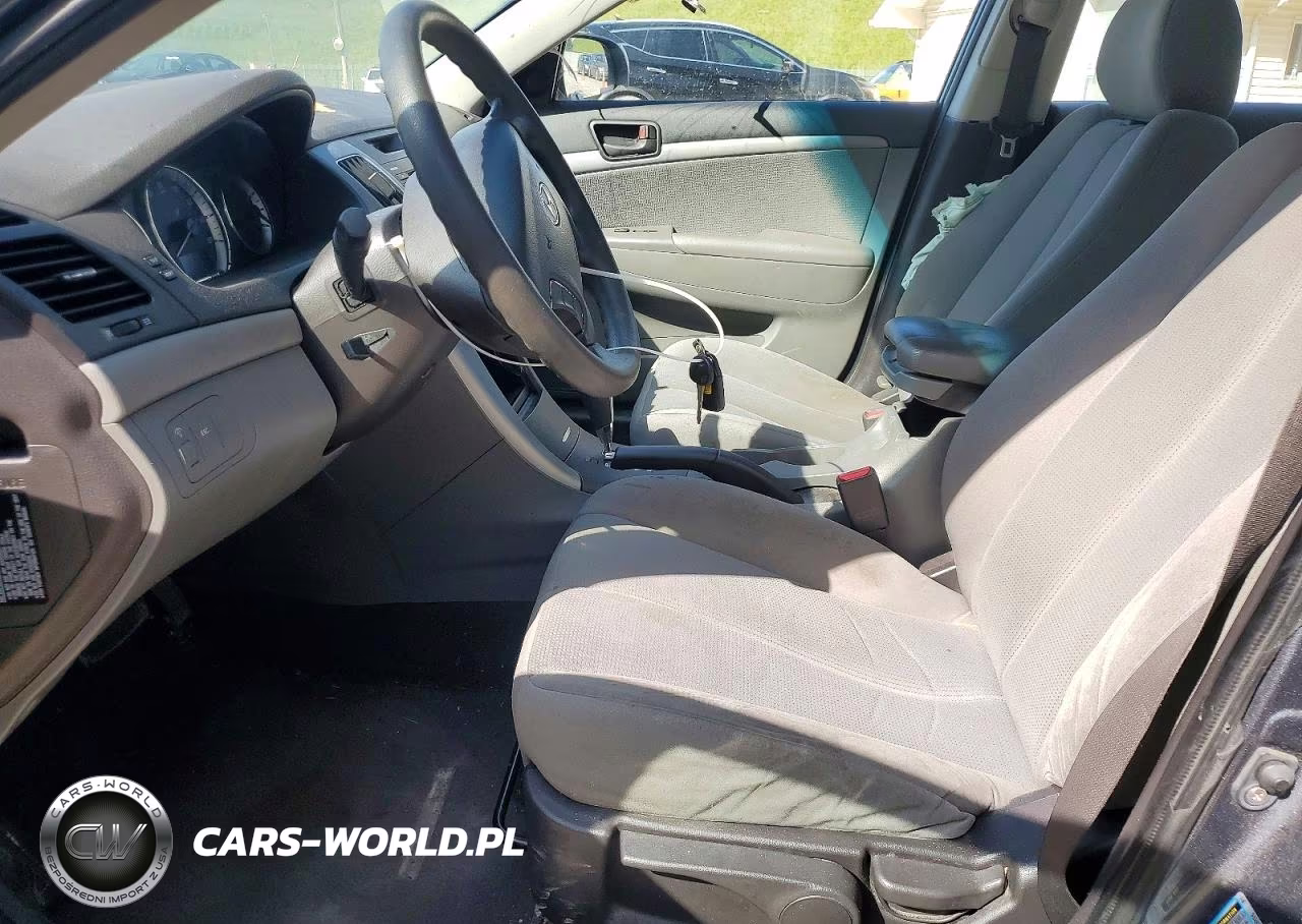 2009 Hyundai Sonata Gls VIN:5NPET46C89H498308 - 7