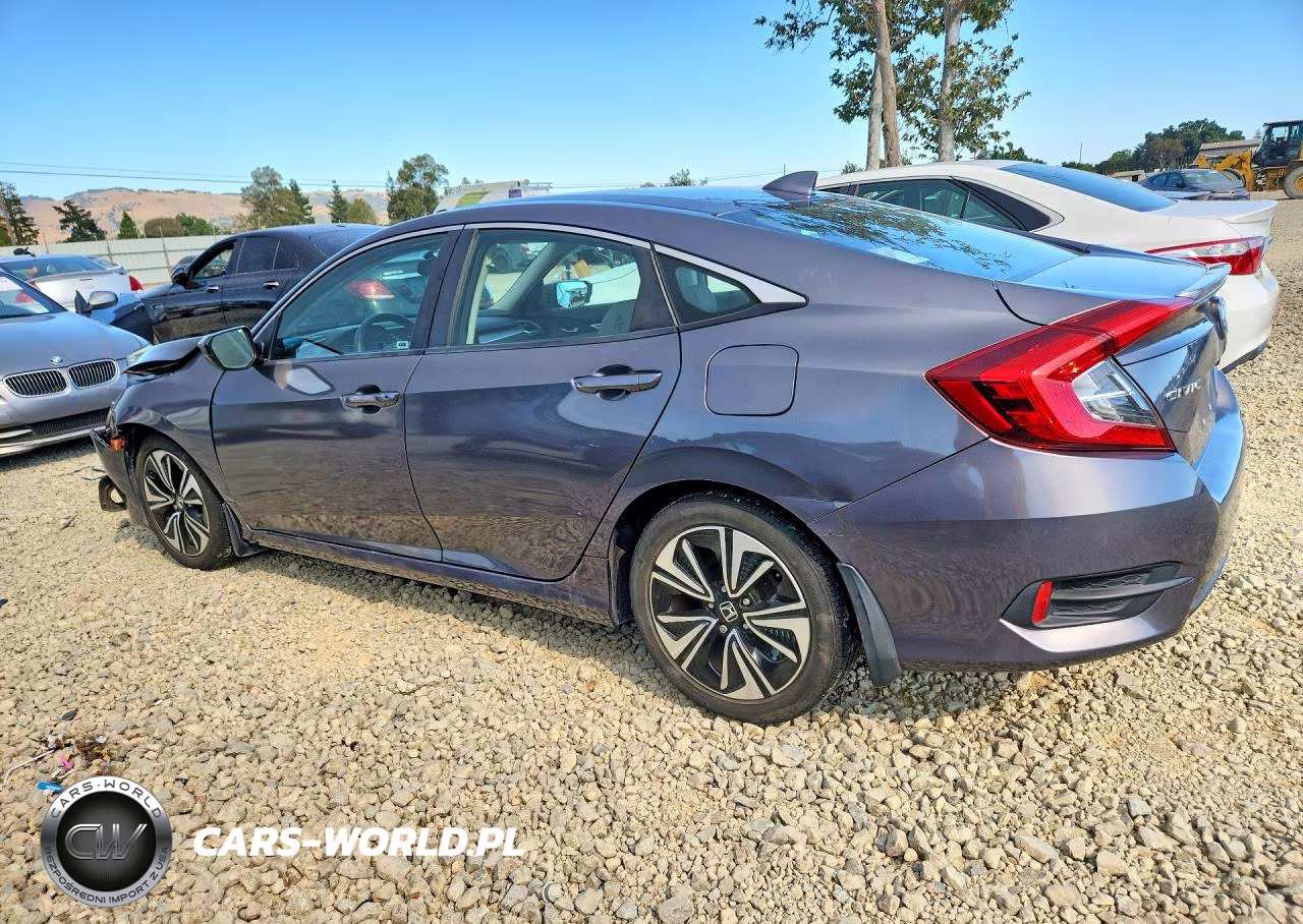 2017 Honda Civic Ex VIN:2HGFC1F36HH633376 - 2
