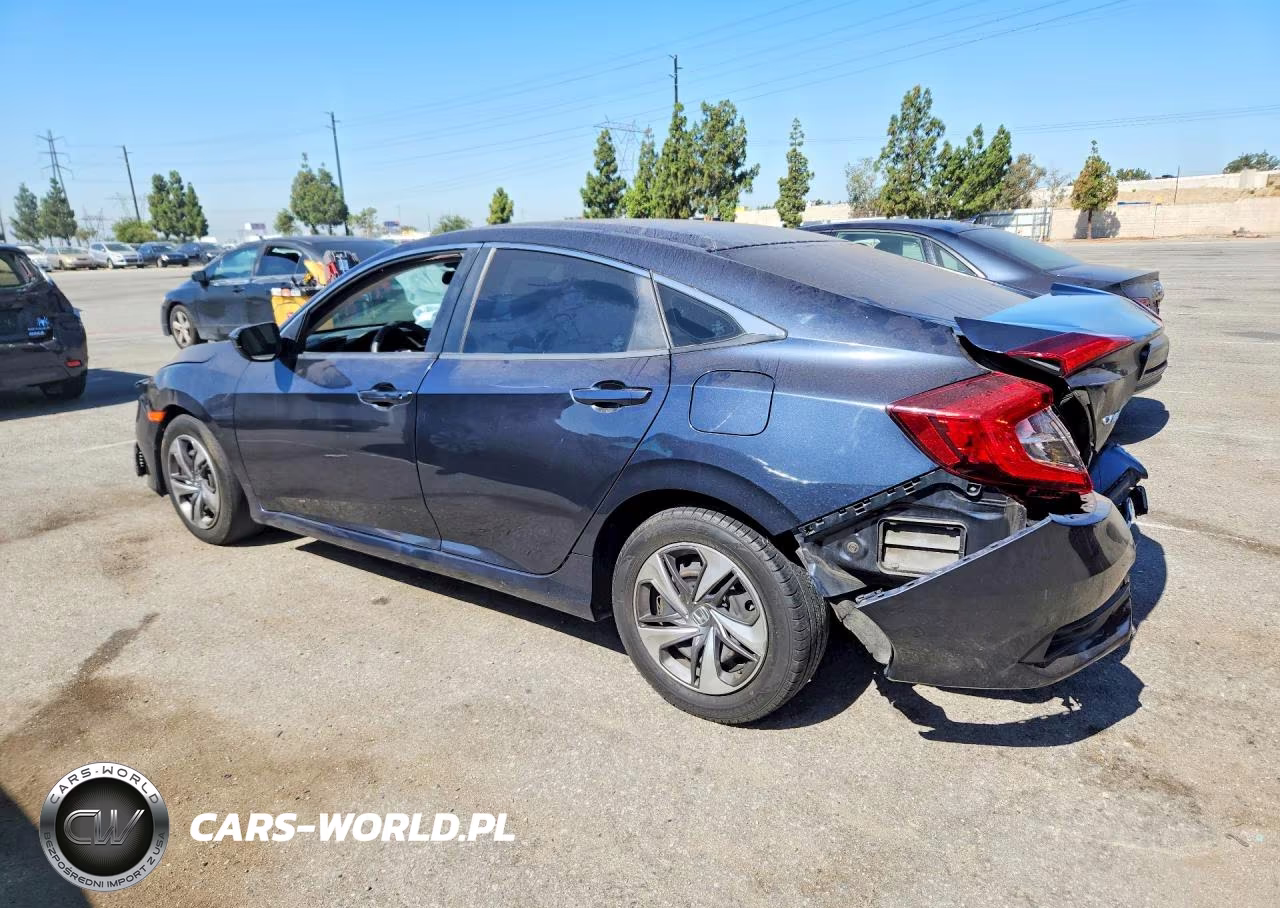 2019 Honda Civic Lx VIN:2HGFC2F65KH532529 - 2