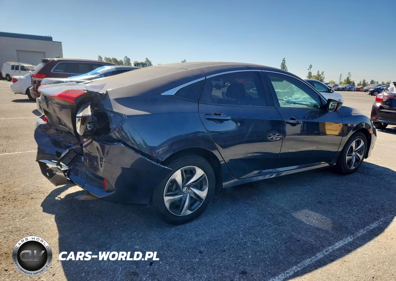 2019 Honda Civic Lx VIN:2HGFC2F65KH532529 - 3