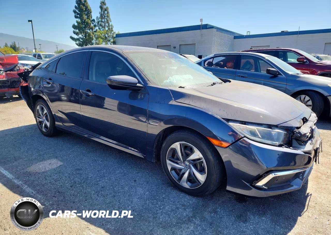 2019 Honda Civic Lx VIN:2HGFC2F65KH532529 - 4