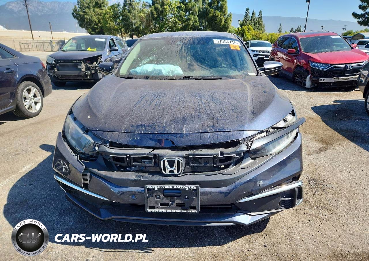 2019 Honda Civic Lx VIN:2HGFC2F65KH532529 - 5